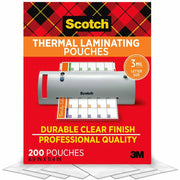 Scotch Thermal Laminating Pouches, 1 Pack