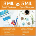 3M Scotch Thermal Laminating Pouches, Clear, 100 / Pack, MMMTP5851100