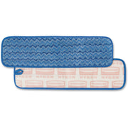 Rubbermaid Commercial Hygen 18" Microfiber Wet Pad, 1 Each