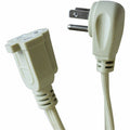 Compucessory Heavy Duty Indoor Extension Cord, Beige, CCS25147