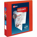Avery Heavy-Duty View 3 Ring Binder, Red, 8 1/2" Width x 11" Length, AVE79171