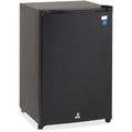 Avanti AR4446B 4.4 Cubic Foot Refrigerator, Stainless Steel, AVAAR4446B