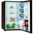 Avanti AR4446B 4.4 Cubic Foot Refrigerator, Stainless Steel, AVAAR4446B