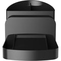 Deflecto Sustainable Office Desk Caddy, Black, DEF38904