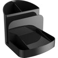 Deflecto Sustainable Office Desk Caddy, Black, DEF38904