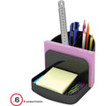 Deflecto Sustainable Office Desk Caddy, Black, DEF38904