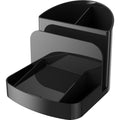 Deflecto Sustainable Office Desk Caddy, Black, DEF38904