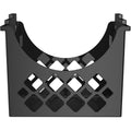 Deflecto Sustainable Office Desktop Hanging File Holder, Black, DEF39304