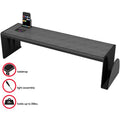 Deflecto Sustainable Office Heavy-Duty Desk Shelf, Black, DEF39404