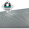 Floortex Cleartex Ultimat Polycarbonate Rectangular Chair Mat for Carpets - 60" x 79", FLR1115020023ER