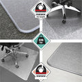 Floortex Cleartex Megamat Extra Thick Chair Mat for Hard Floors & Carpets - 46" x 60", FLRM121525ER