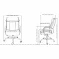 Lorell Deluxe Big & Tall Chair, Black, LLR40206