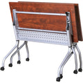 Lorell Flip Top Training Table, Red, LLR60720