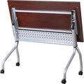 Lorell Flip Top Training Table, Brown, LLR60722