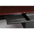 Lorell Fortress Series 66" Right-Pedestal Desk, Brown, LLR60916