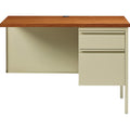Lorell Fortress Series Right-Pedestal Return, Brown, LLR60920