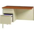 Lorell Fortress Series Left-Pedestal Return, Brown, LLR60923