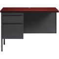 Lorell Fortress Series Left-Pedestal Return, Brown, LLR60925