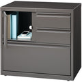 Lorell 30" Personal Storage Center Lateral File, Medium Tone, LLR60934