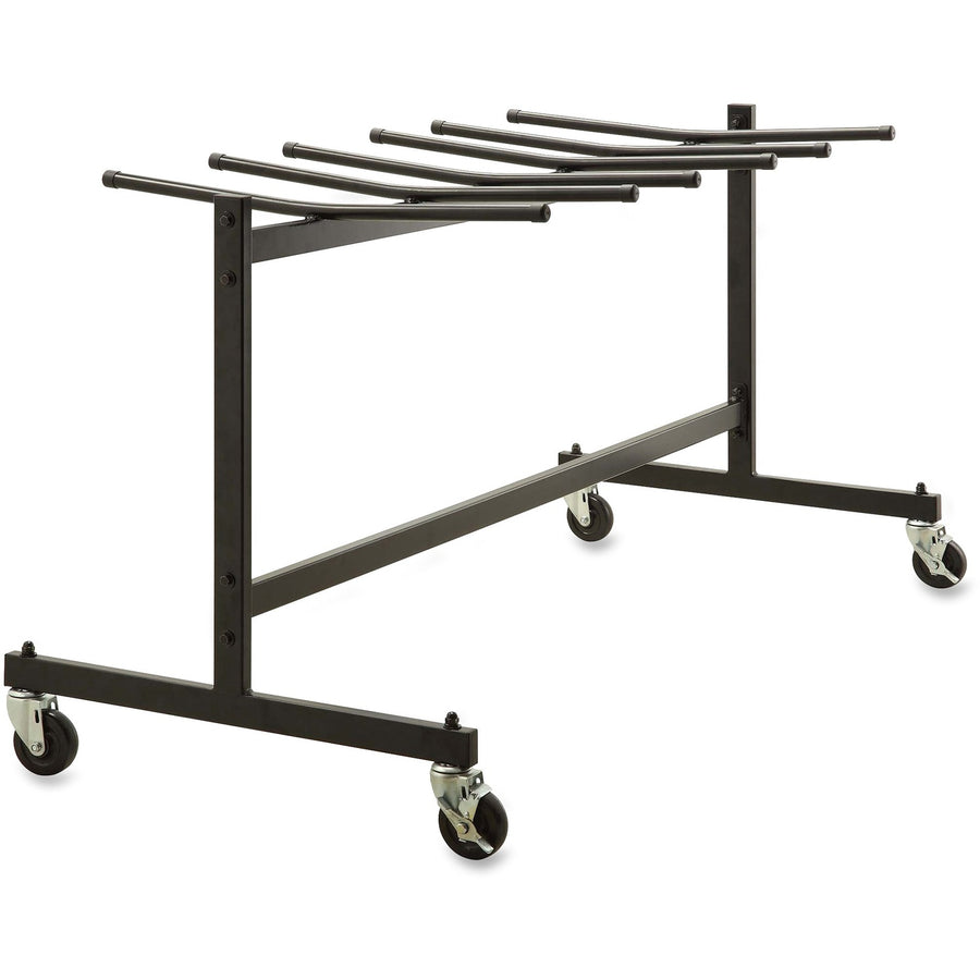 Lorell Folding Chair Dolly, 68" x 35.75", Black, Caster, LLR62521
