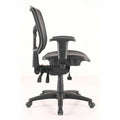 Lorell Mid-Back Mesh Swivel Office Chair, Silver, LLR86904