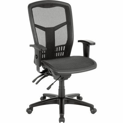 Lorell Executive Mesh High-Back Swivel Office Chair, LLR86905