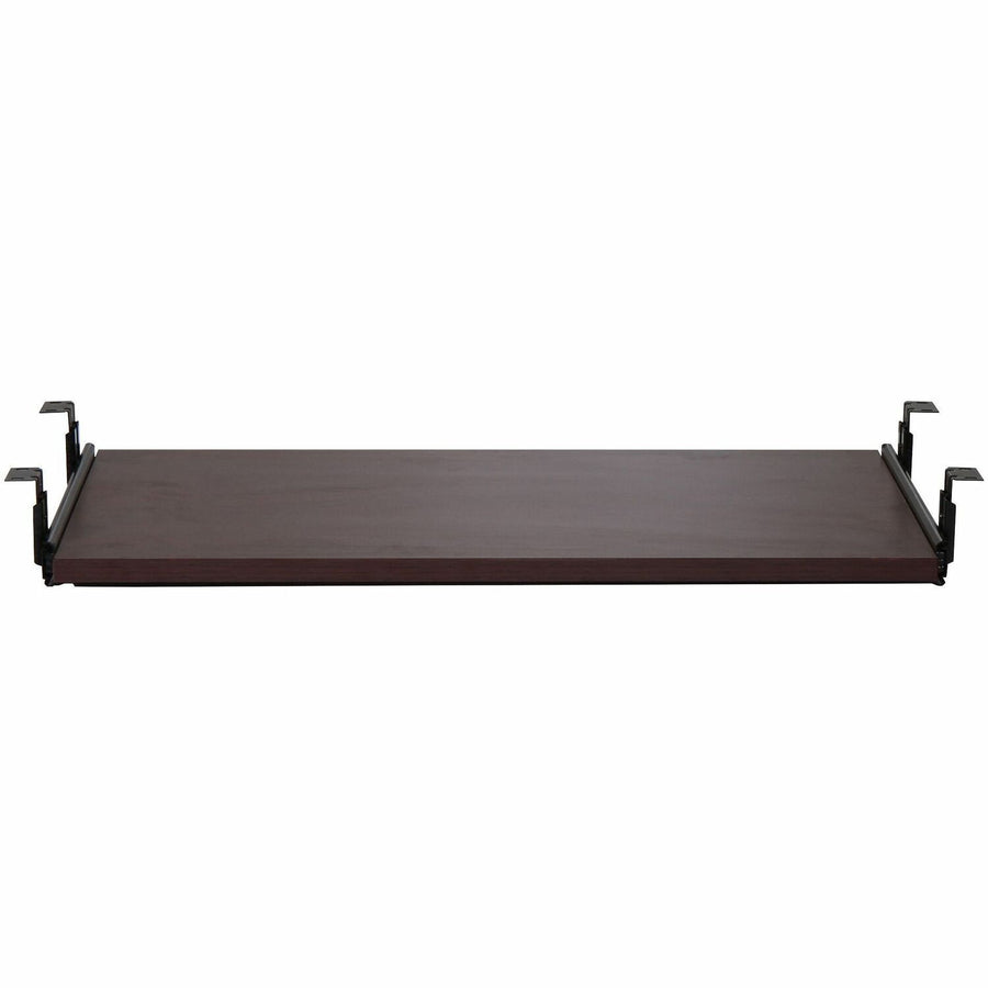 Lorell Universal Keyboard Tray, Mahogany, 750 mil, LLR87523