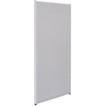 Lorell Panel System Partition Fabric Panel, Gray, LLR90253