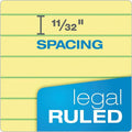 TOPS Gold Fibre Premium Rule Writing Pads - Legal, 8 1/2" x 14", 1 Dozen, TOP20030