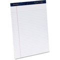 TOPS Gold Fibre Ruled Perforated Writing Pads - Letter, 8 1/2" x 11", 1 Dozen, TOP20070