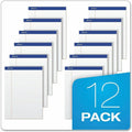 TOPS Ampad Legal Ruled Recycled Writing Pads, 8 1/2" x 11 3/4", 12 / Dozen, TOP20170
