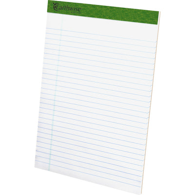 TOPS Recycled Perforated Legal Writing Pads, 8 1/2" x 11 3/4", 1 Dozen — view 1
