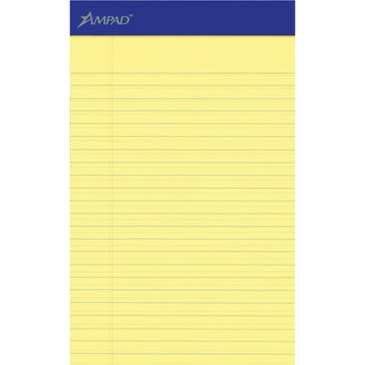 TOPS Ampad Perforated Ruled Pads, 5" x 8", 1 Dozen — view 1