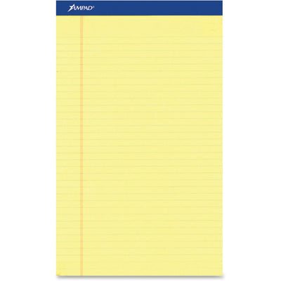 TOPS Ampad Perforated Ruled Pads - Letter, 8 1/2" x 11", 1 Dozen — view 1