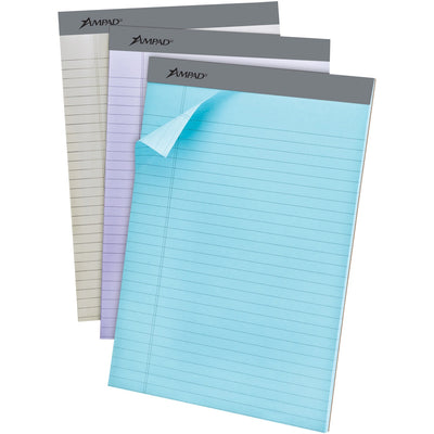 TOPS Ampad Pastel Perforated Pad, 8 1/2" x 11", 1 Pack — view 1