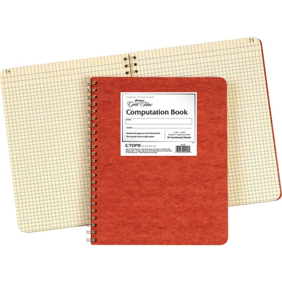 TOPS Ampad Retro Computation Notebook, 9 1/4" x 11 3/4", 5EA/PK 6PK/CT — view 1