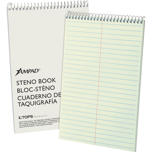 Ampad Kraft Cover Steno Book, 1 Each
