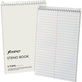TOPS Ampad Kraft Cover Steno Book, 6" x 9", TOP25472