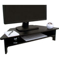 Victor High Rise Monitor Stand, Black, VCTDC050