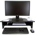 Victor High Rise Monitor Stand, Black, VCTDC050