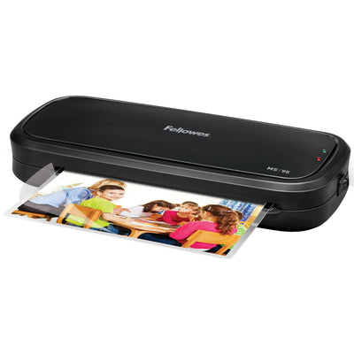 Fellowes M5-95 Laminator with Pouch Starter Kit, Black, 1, FEL5737601
