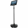 Kantek Tablet Floor Stand, Black, KTKTS890