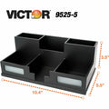 Victor Phone Holder Desk Organizer, Black, VCT9525-5