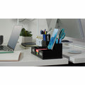 Victor Phone Holder Desk Organizer, Black, VCT95255