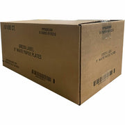 Green Label 9" Economy Paper Plates, 1 Carton