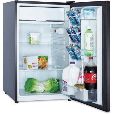 Avanti 4.4 cubic foot Refrigerator, Black, /CT — view 1