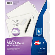 Avery® Big Tab Write & Erase Dividers, 1 Set
