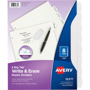 Avery® Big Tab Write & Erase Dividers, 1 Set