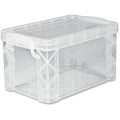 Advantus Super Stacker Index Cards Box, Clear, AVT40307