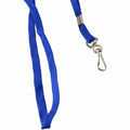 Baumgartens SICURIX Flat Metal Hook Lanyard, Blue, 100 / Pack, BAU65613